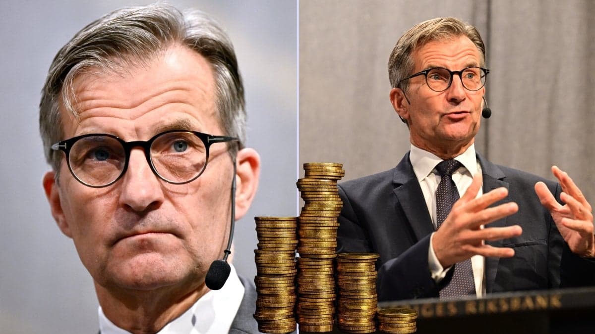 Riksbankschefen Erik Thedéen.