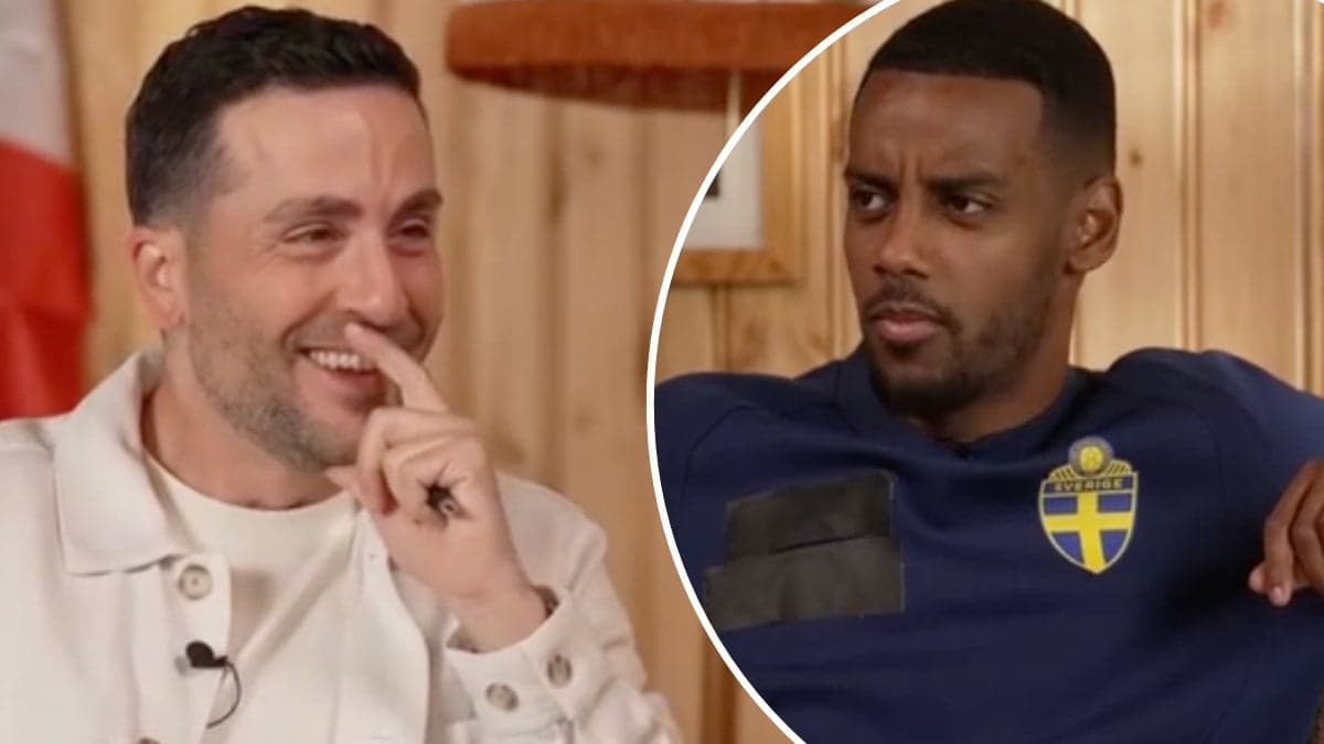 Johan Kücükaslan och Alexander Isak