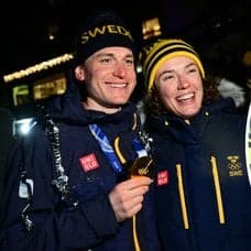 Martin Ponsiluoma och Hanna Öberg.