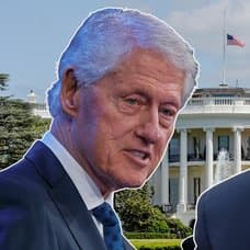 Bill Clinton och Donald Trump