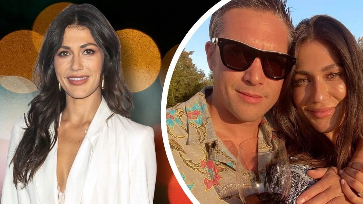 Sara Montazami och Sara Montazami tillsammans med maken Diego