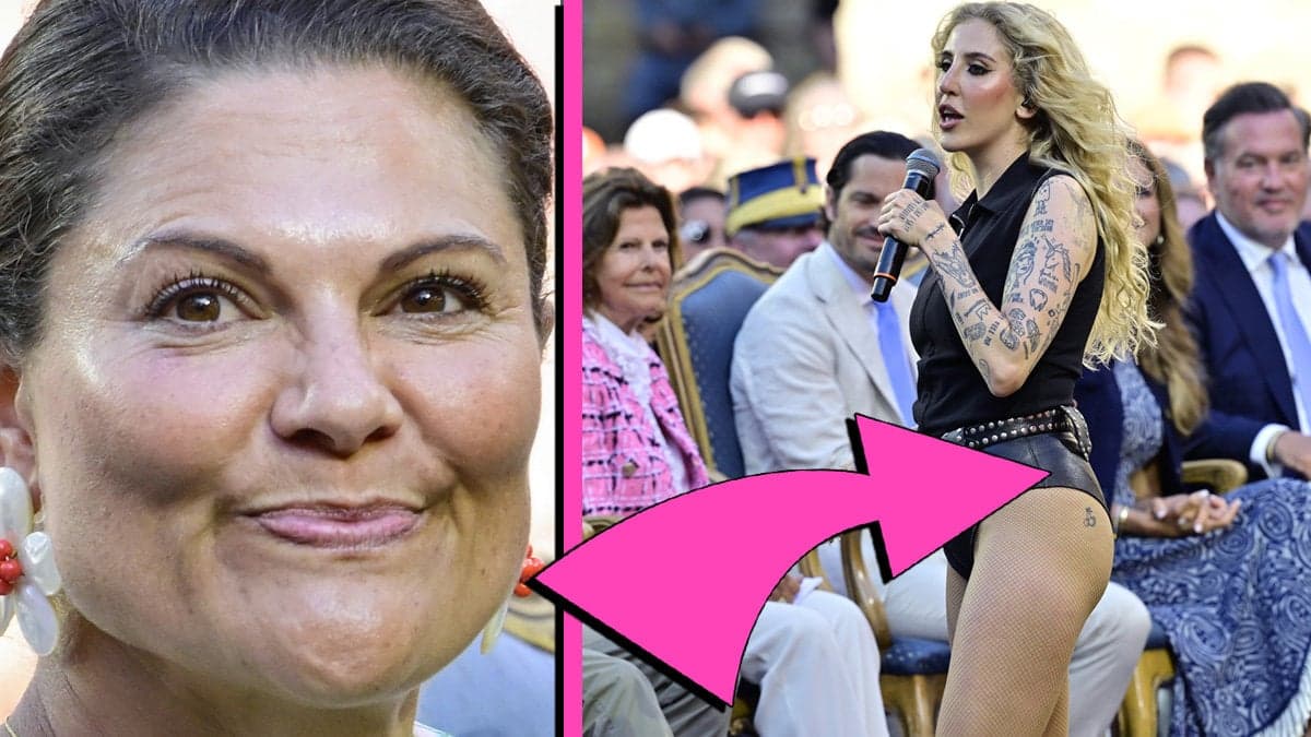 Peg Parnevik och kronprinsessan Victoria