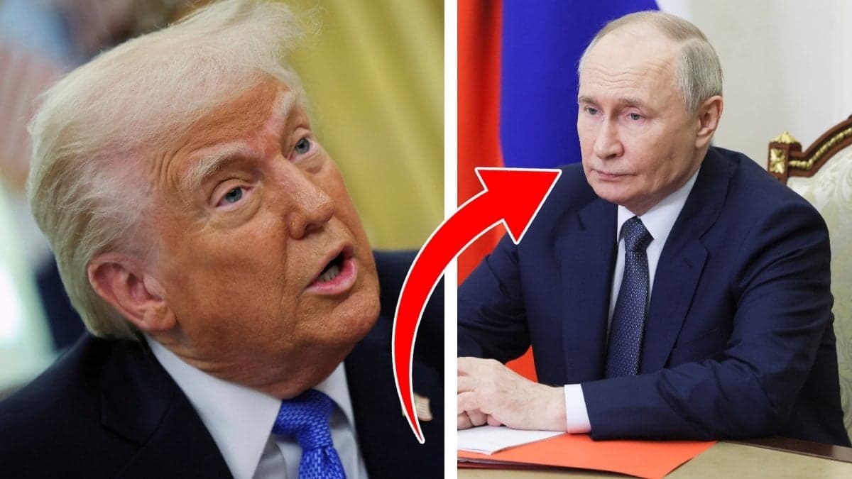 ​USA:s president Donald Trump hävdade nyligen att han är den enda som kan stoppa Rysslands president Vladimir Putin