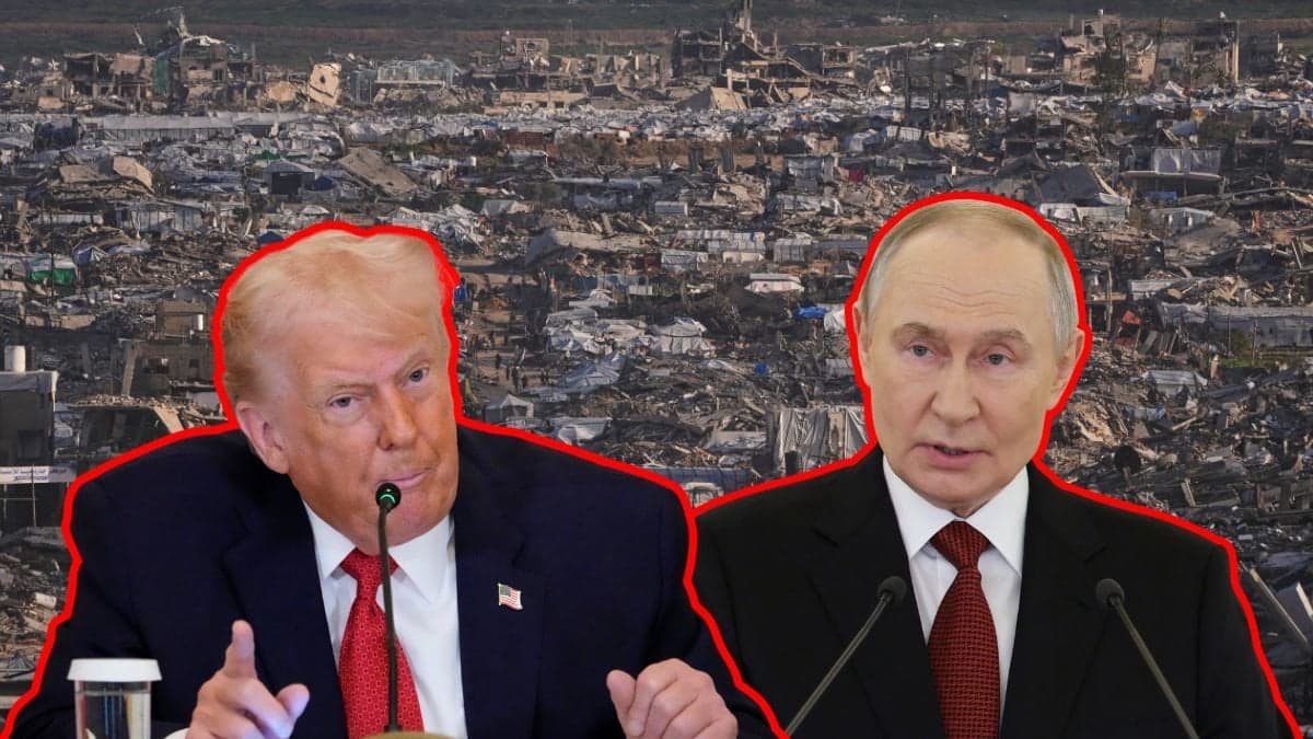 Vladimir Putin, Gaza, och Donald Trump