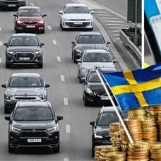 Bilar och skatteverkets deklaration. 