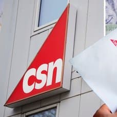 CSN och ett brev från CSN, samt svenska kontanter.