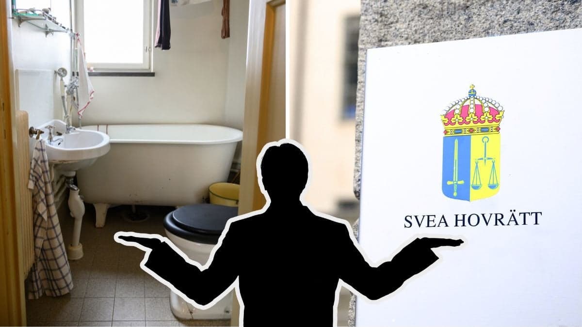 Ett badrum i en hyreslägenhet och svea hovrätt.