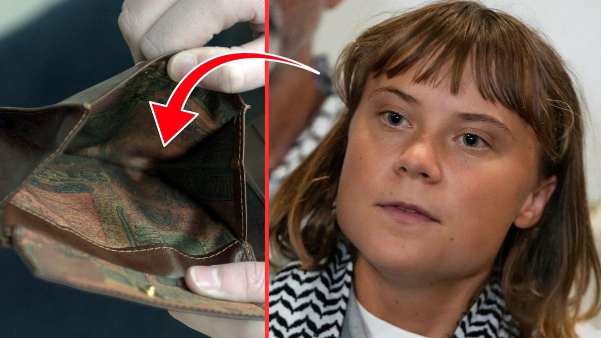 En tom plånbok och Greta Thunberg