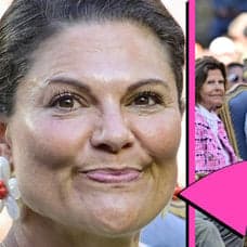 Peg Parnevik och kronprinsessan Victoria