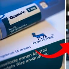 Ozempic och ledsen kvinna