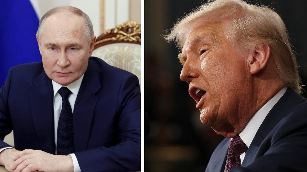 USA:s president Donald Trump ska ha haft en diskussion med den ryske presidenten senast i går