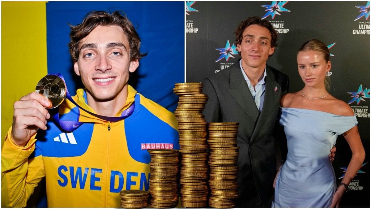 Mondo Duplantis och Desiré Inglander