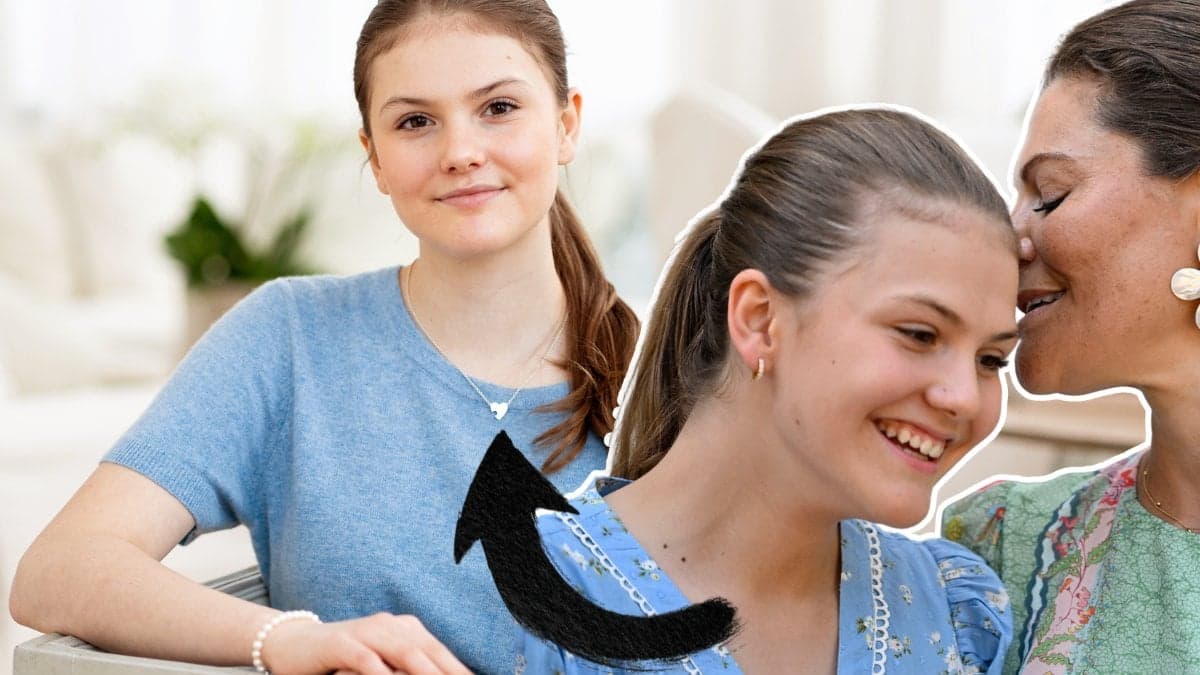 Dolda budskapet i prinsessan Estelles smycke