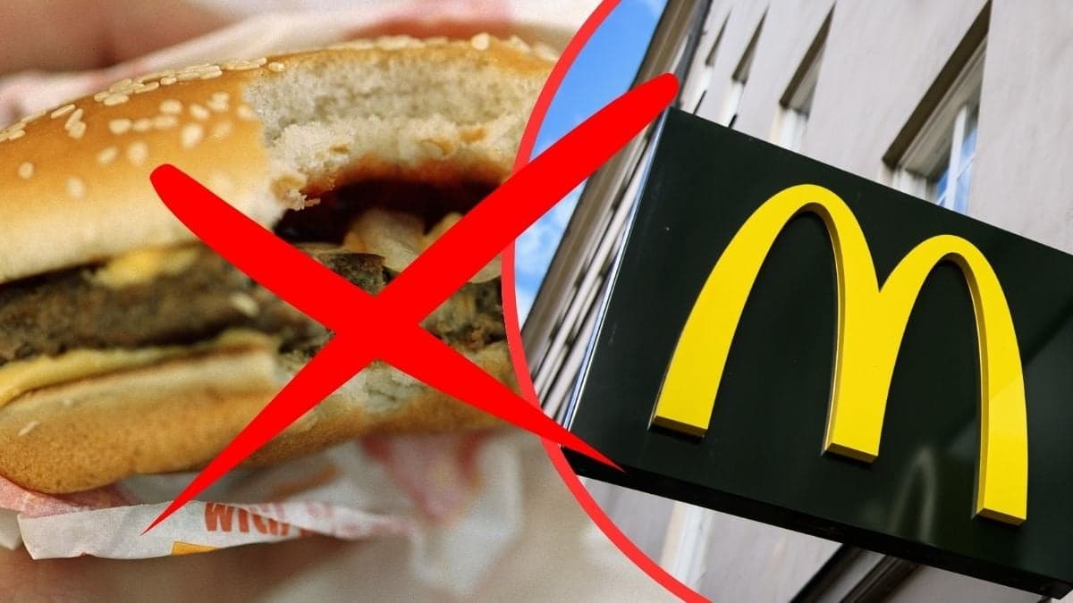 McDonald's skylt och hambrugare