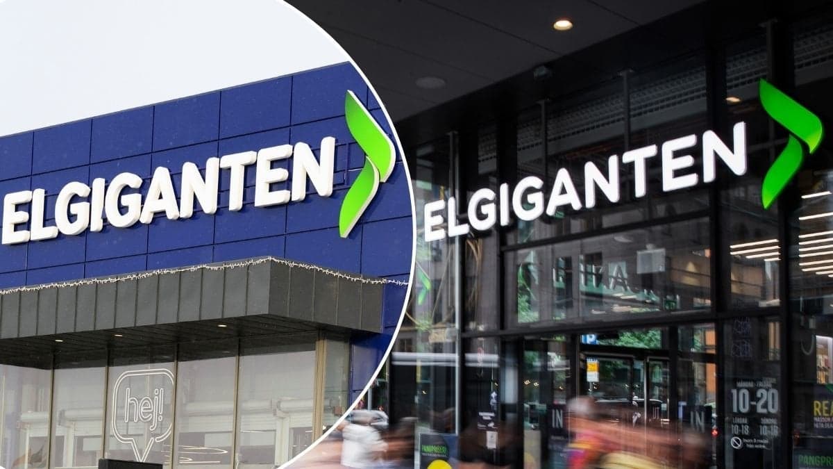 Bilder på olika Elgigaten-butiker.