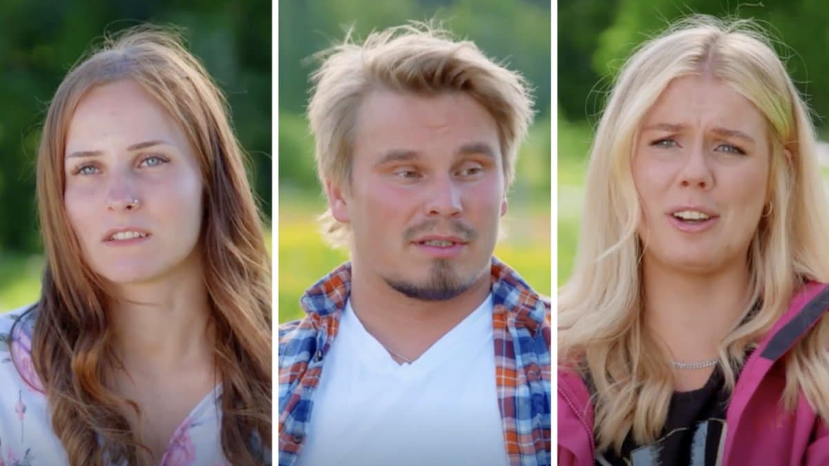 Nathalie och Ida var de sista tjejerna kvar på Jon-Kristas gård.