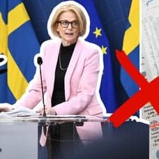 Elisabeth Svantesson och Pengar Rött Kryss