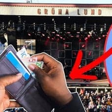 Gröna Lund och plånbok