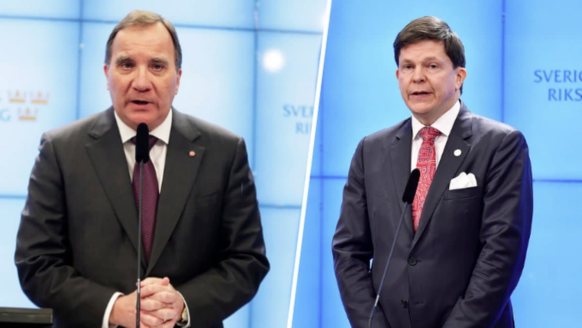 Stefan Löfven och Andreas Norlén