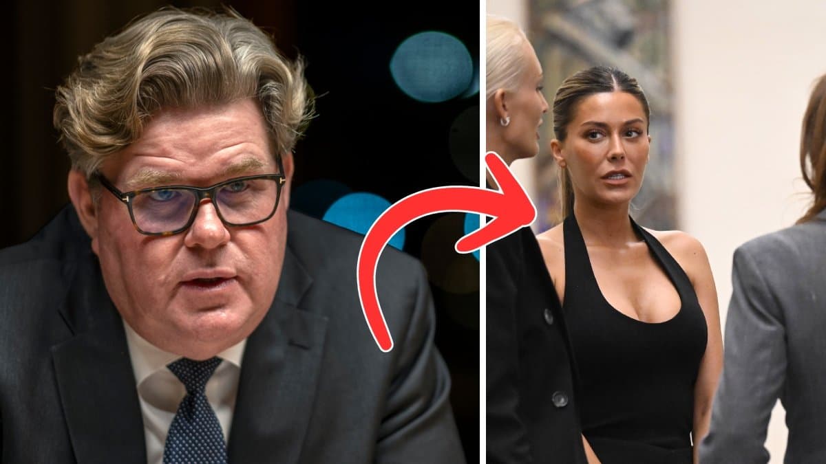 Justitieminister Gunnar Strömmer (M) och Bianca Ingrosso. 