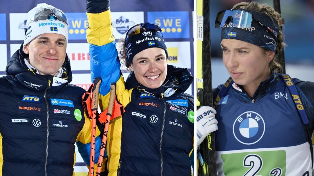 Martin Ponsiluoma, Hanna Öberg och Anna Magnusson