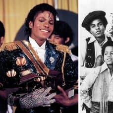 Michael Jackson och hans bröder i The Jackson 5.