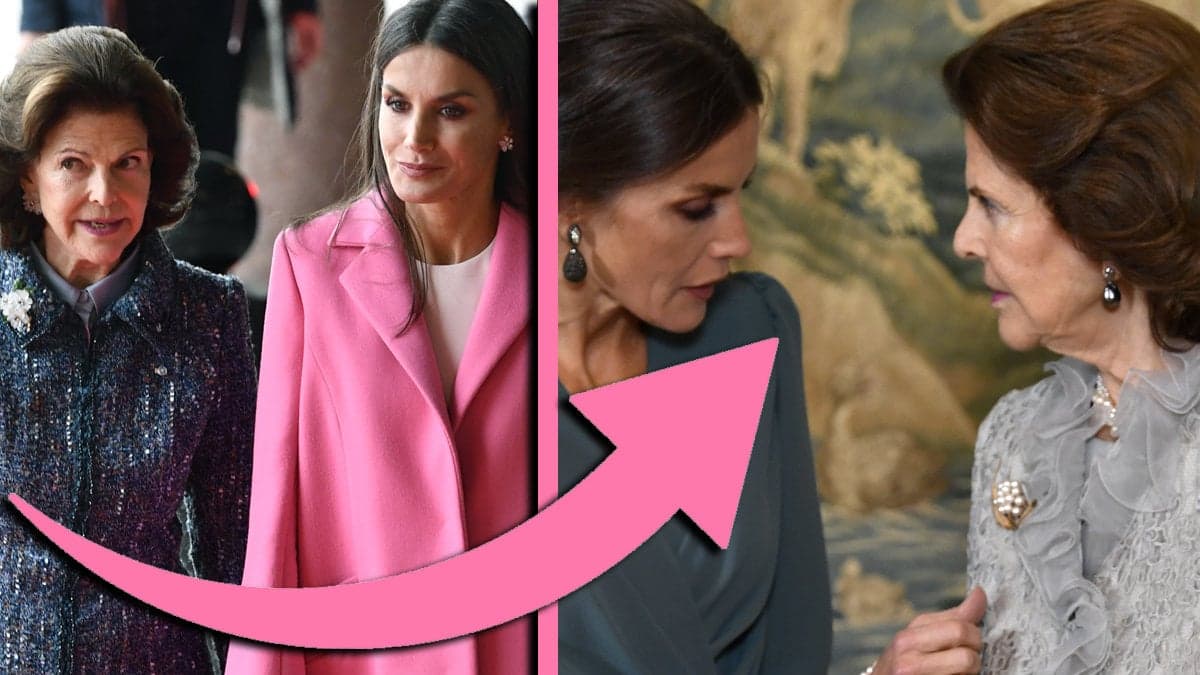 Drottning Silvia och Letizia