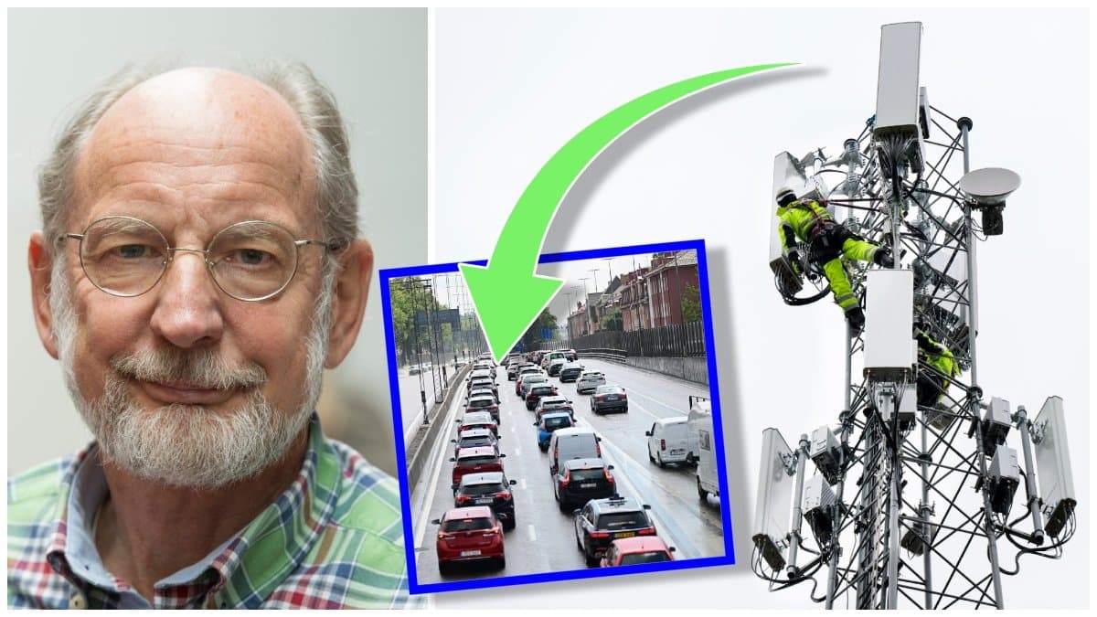 Bosse Bildoktorn Andersson, trafik i Stockholm och en 5G-mast