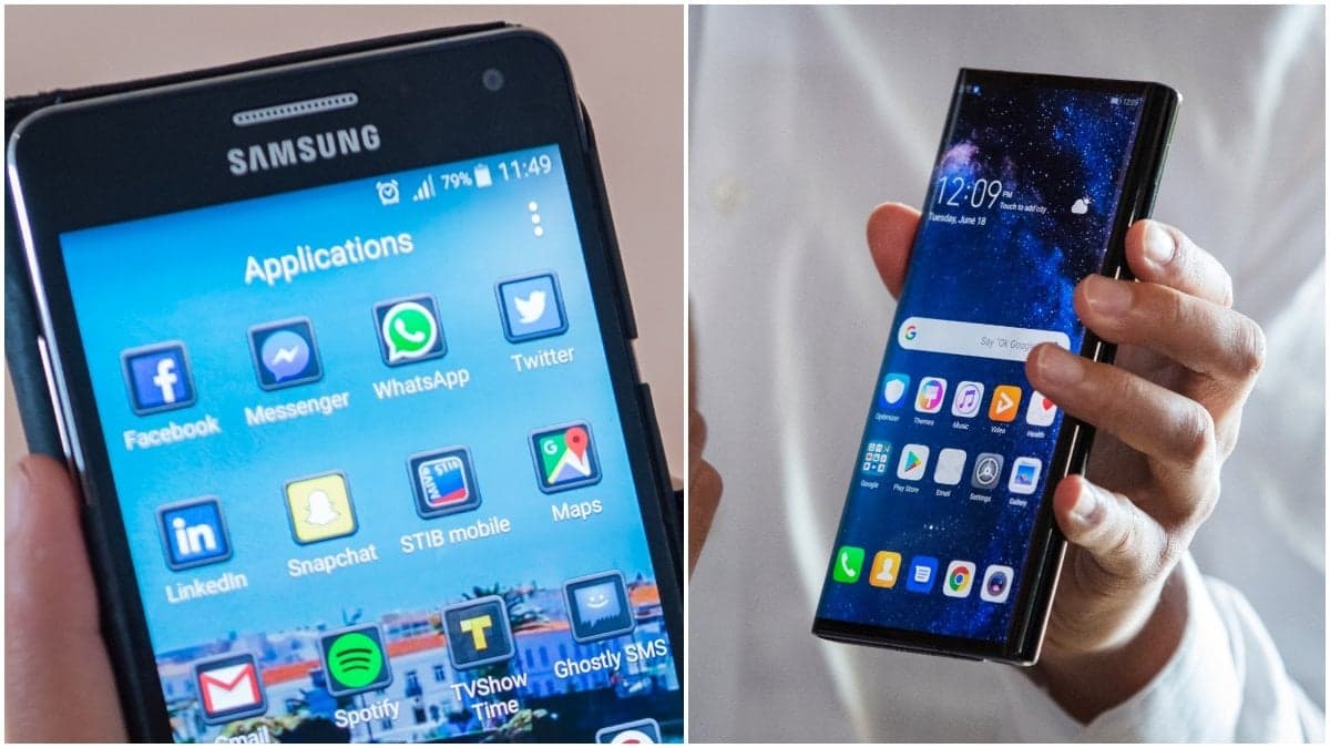 Samsungmobil och Huawei
