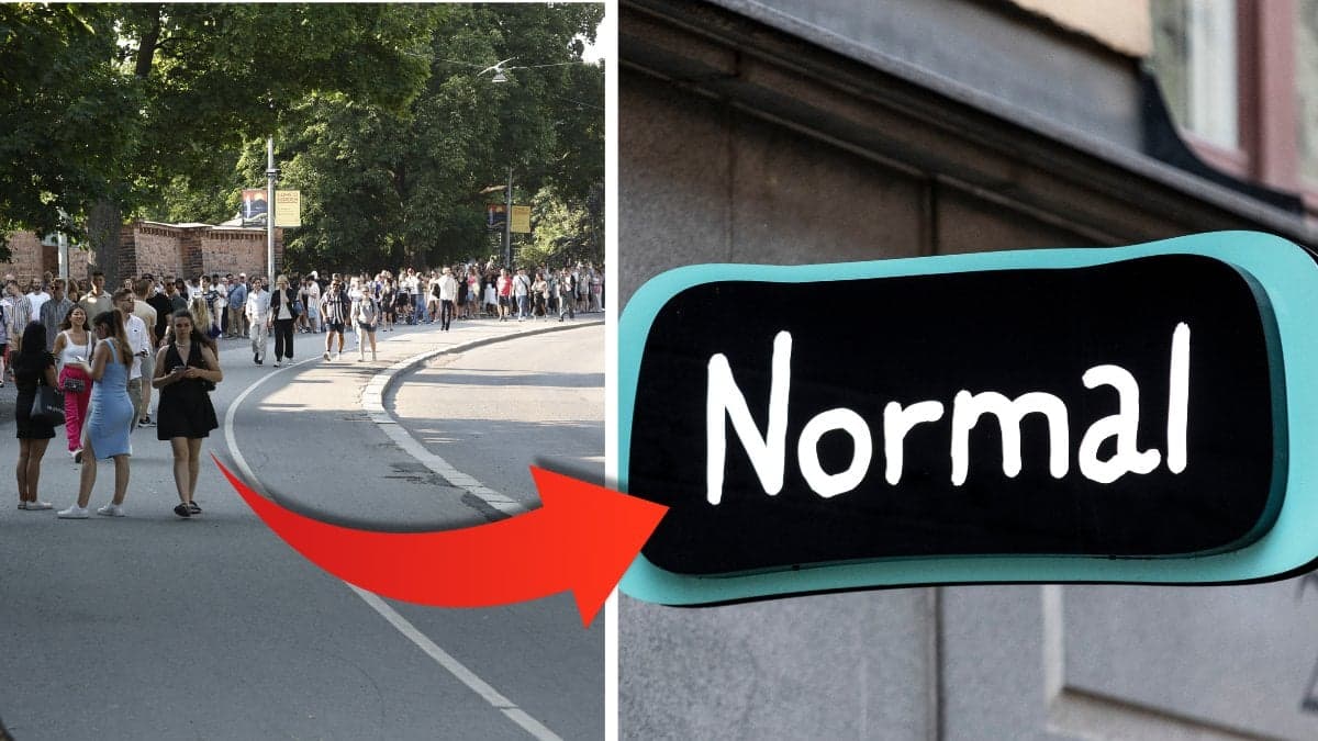 Kö och Normal butiken.