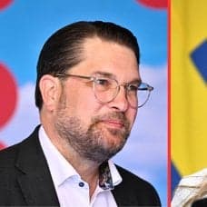 Jimmie Åkesson och Ebba Busch