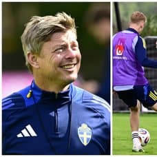 Jon Dahl Tomasson, Hugo Larsson, Viktor Gyökeres och Anton Salétros