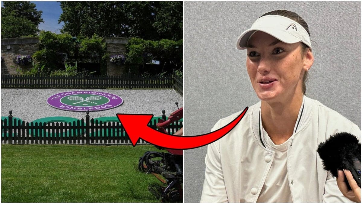Carson Branstine i samband med Wimbledon