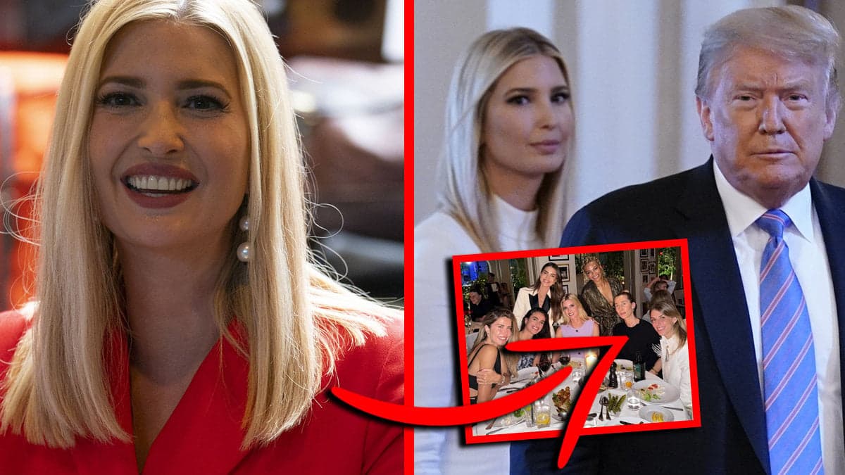 Ivanka Trump och Natasa Gorham