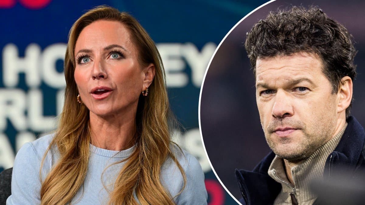 Frida Nordstrand och Michael Ballack.