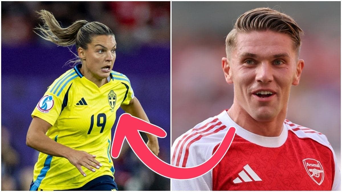 Johanna Rytting Kaneryd och Viktor Gyökeres