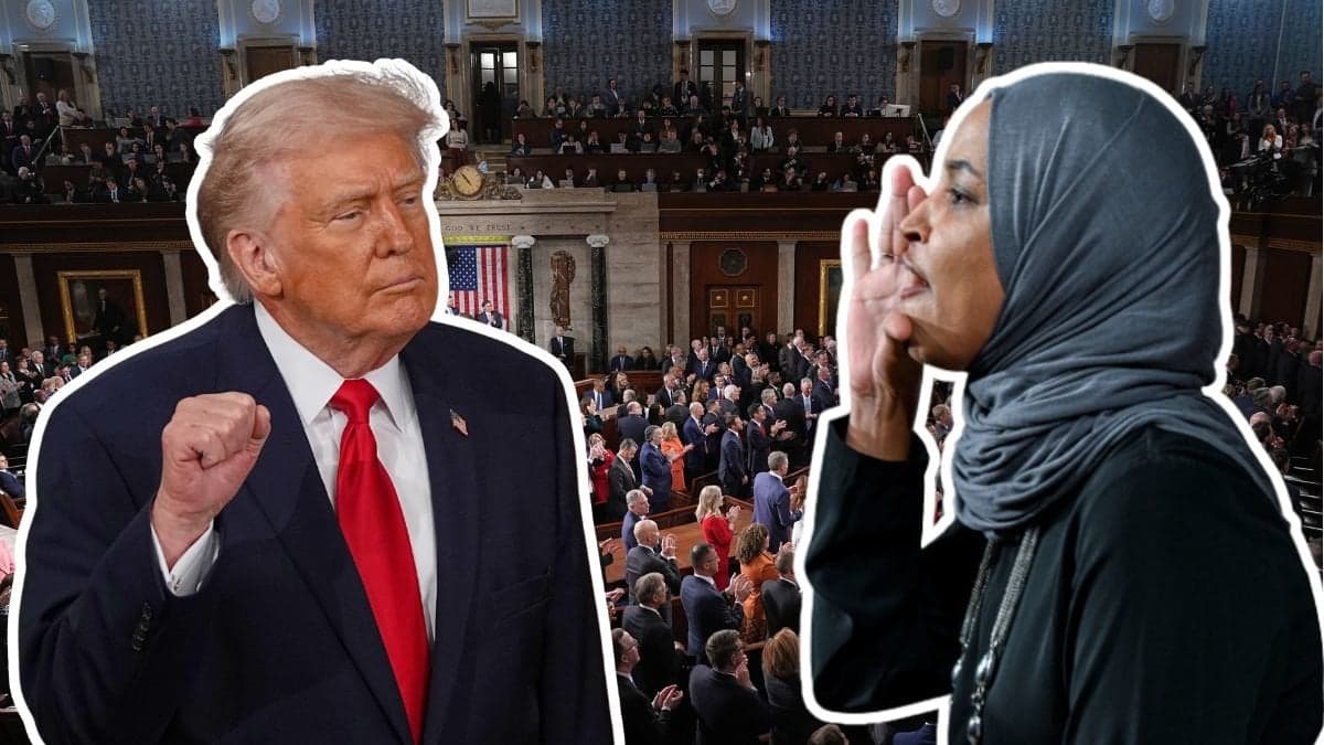 Trump, kongressen Ihlan Omar