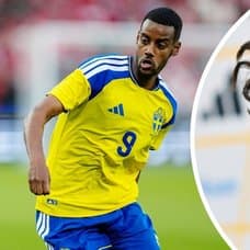 Alexander Isak och Victor Nilsson Lindelöf