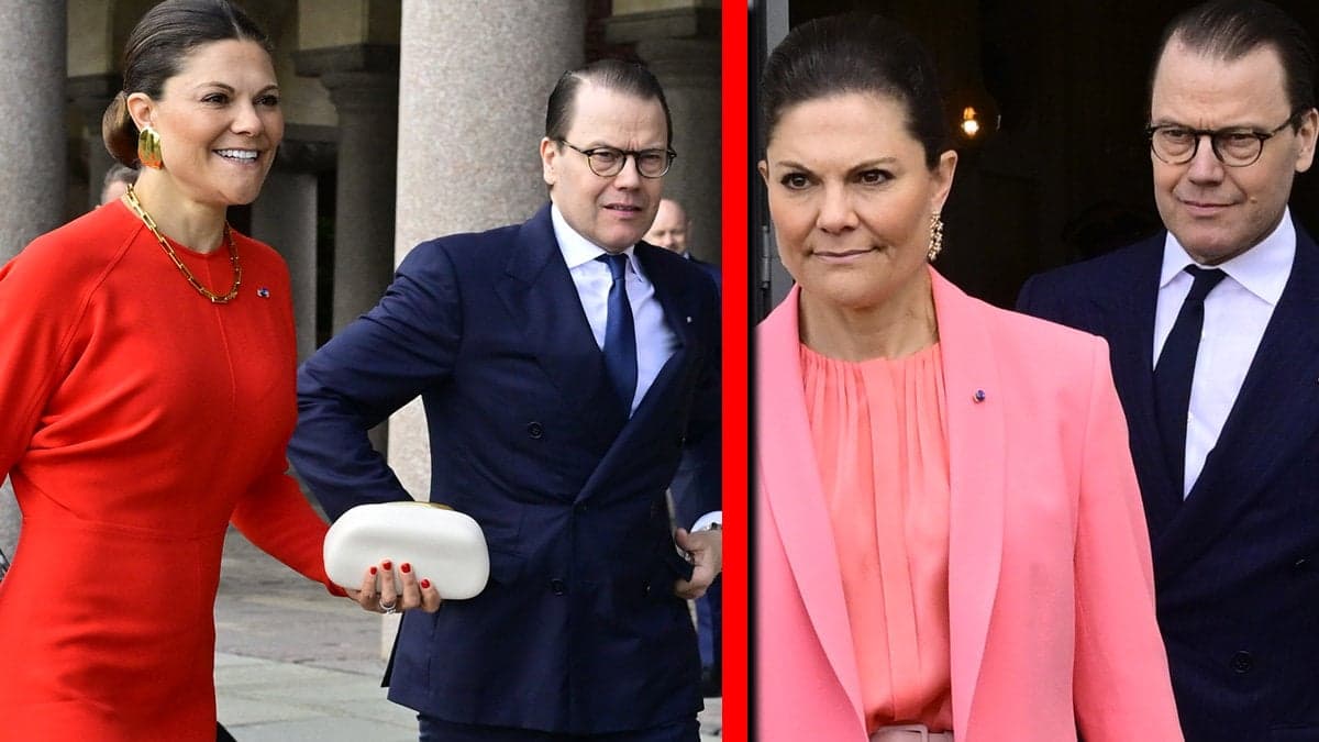 Kronprinsessan Victoria och prins Daniel