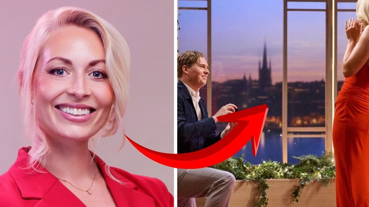 Camilla vänster. När Ludwig friade till Camilla höger.