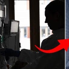 Sjuksköterska som jobbar