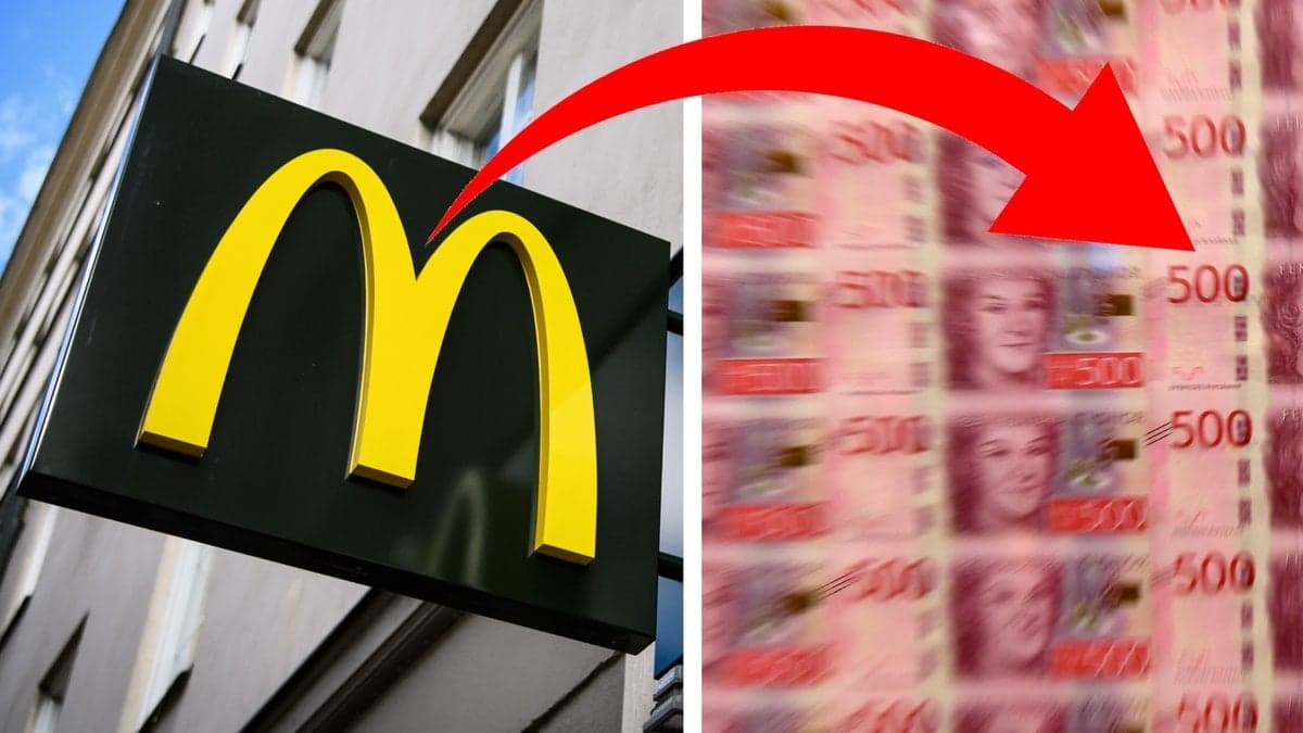McDonald's logga och pengar