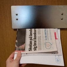 Post och ett brev från CSN.