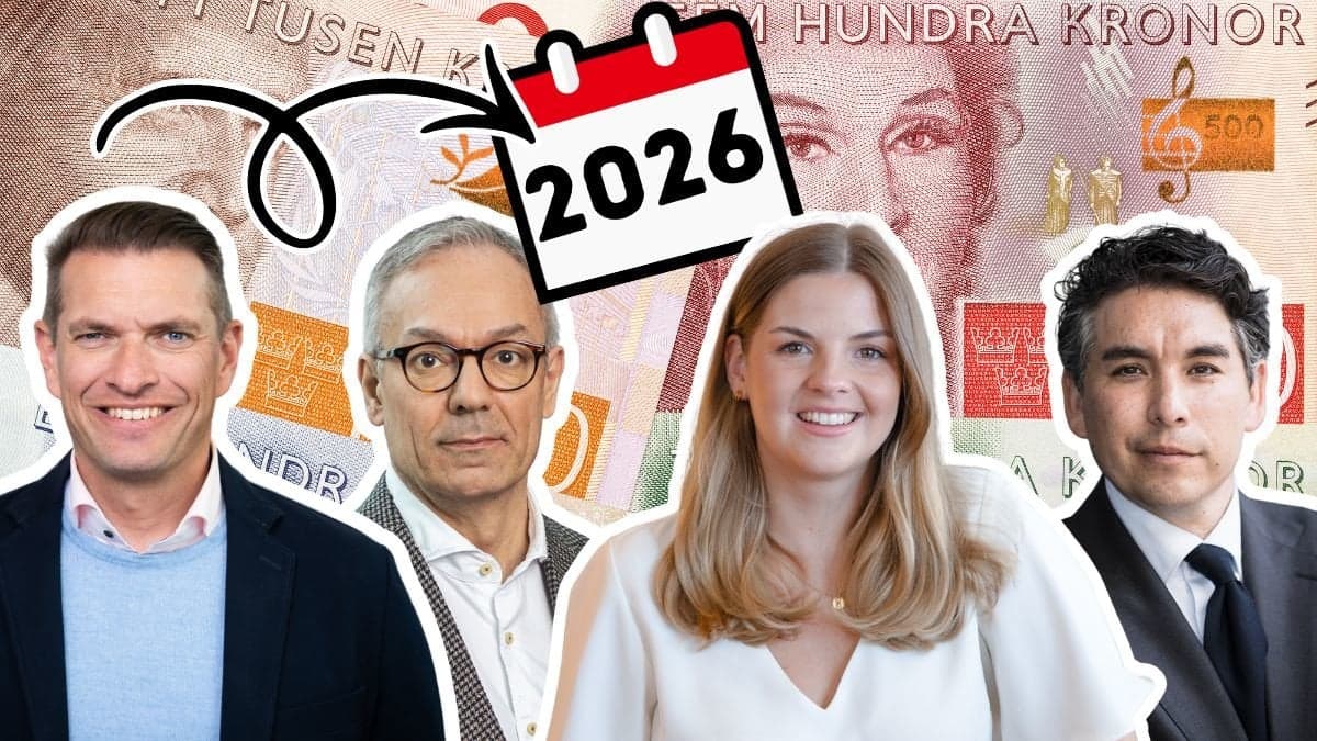 Ekonomerna Anders Stenkrona, Arturo Arques, Felicia Schön och Américo Fernández