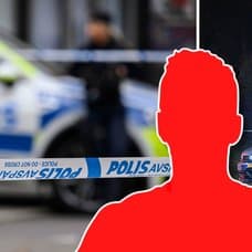 Polis och sökinsats.