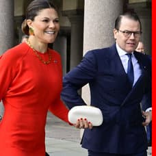 Kronprinsessan Victoria och prins Daniel