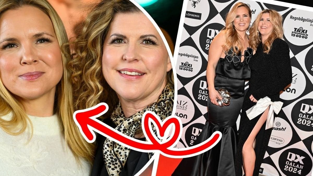 Anja Pärson och Filippa Rådin