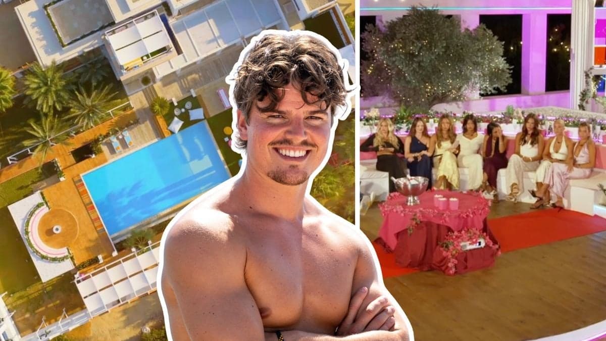 Alfred Lyckåsen och villan i Love Island 