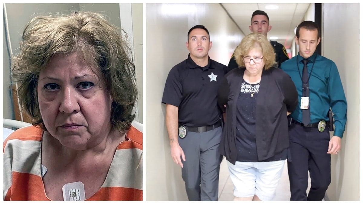 Susan Lorincz och Susan Lorincz efter att hon gripits