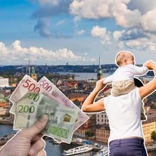 Pengar, Sverige, barnfamilj